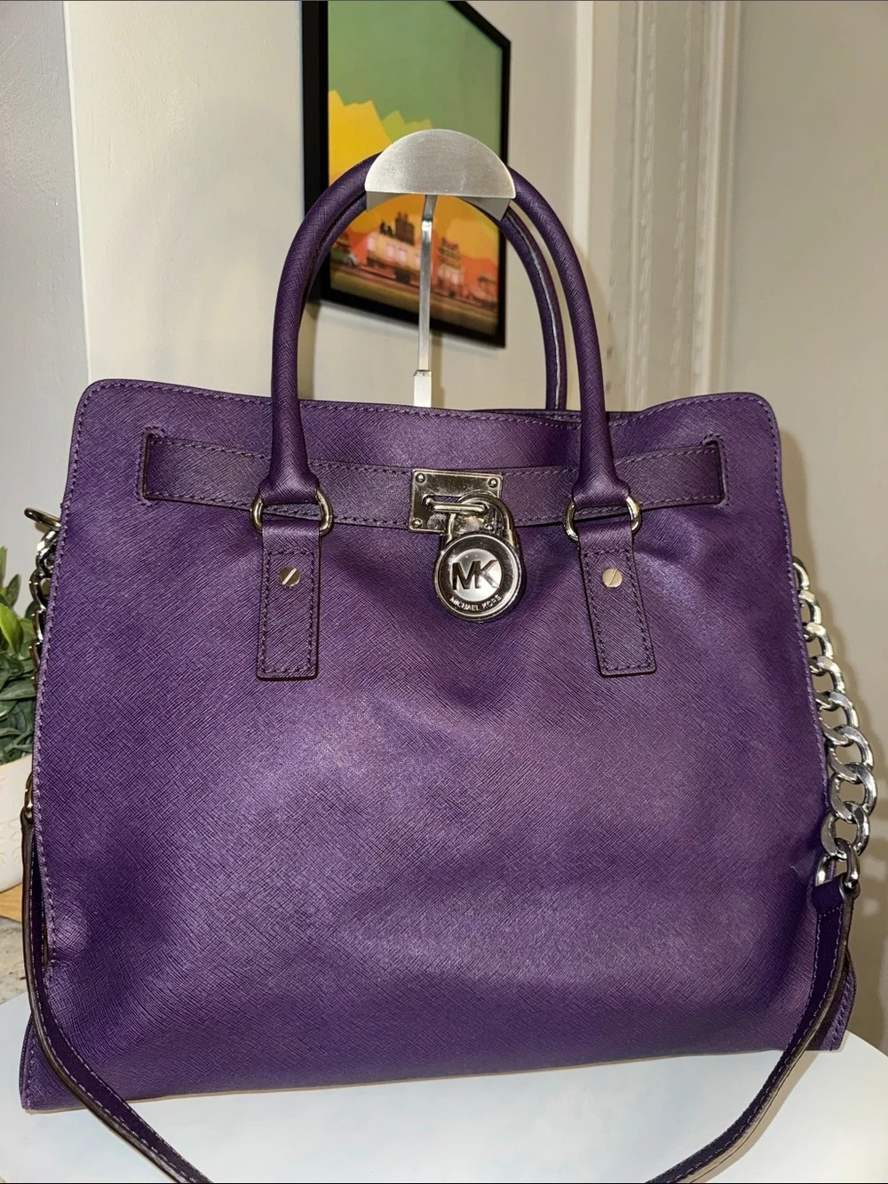Michael Kors Hamilton Large Saffiano Leather Tote